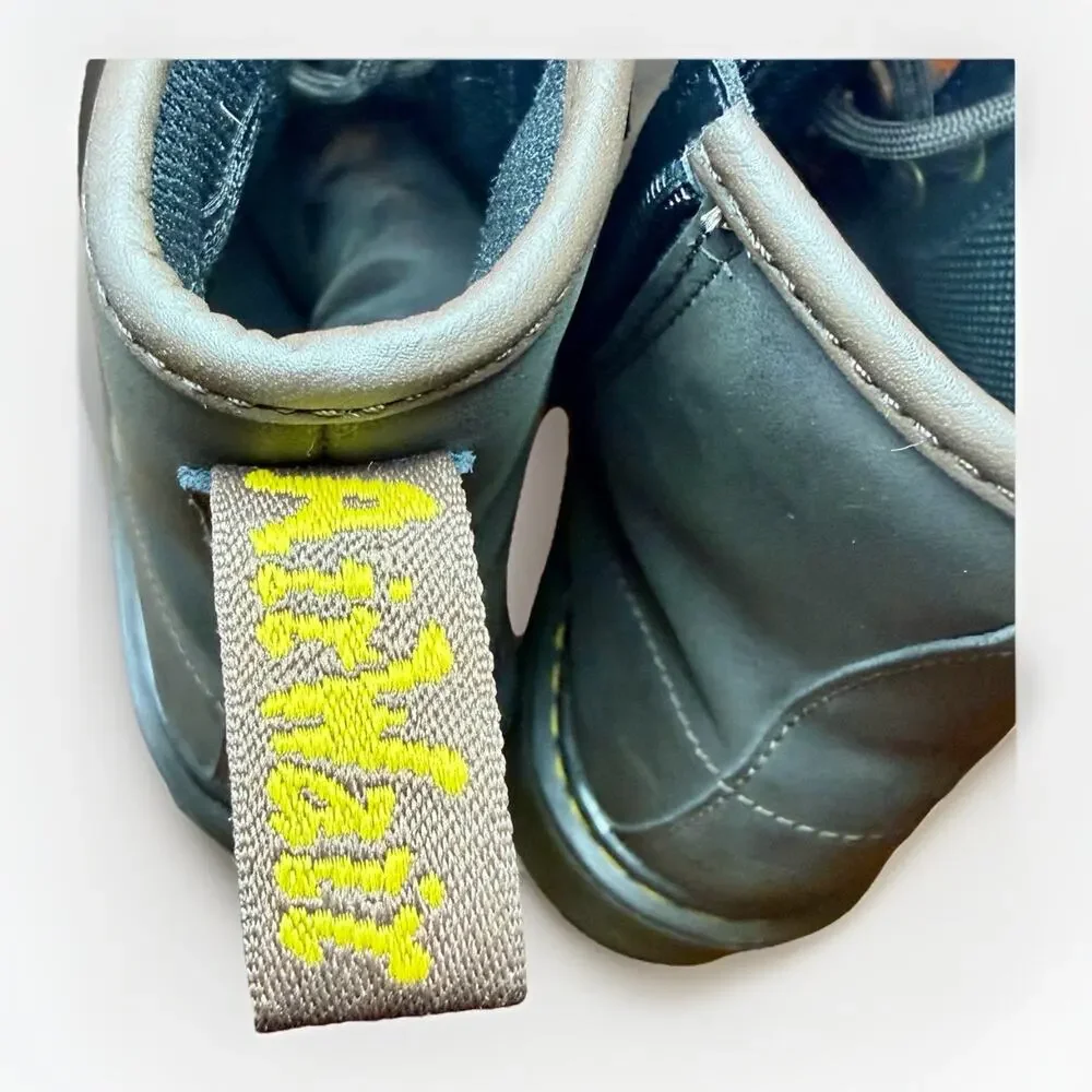 Dr. Doc Martens Youth Leather Lace-Up Zip Ankle Combat Boots Size 6 US 1460 Y - Picture 7 of 11
